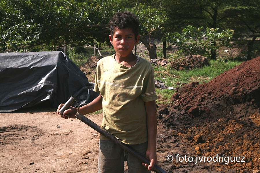 Trabajo infantil, ladrillera, JV Rodríguez